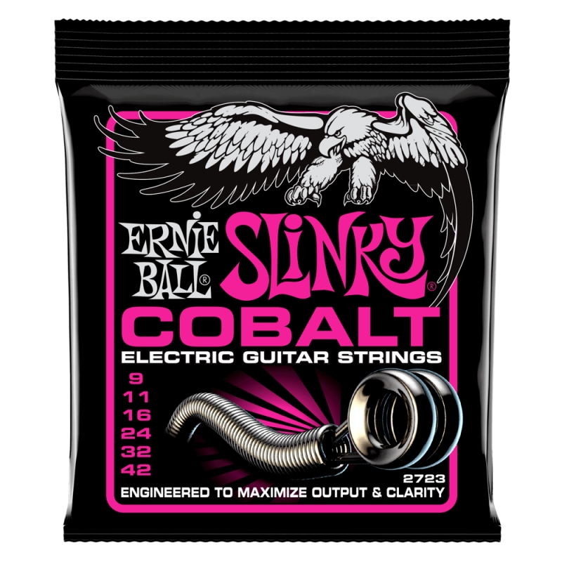 Ernie Ball Cobalt Slinky Electric Guitar String Packs