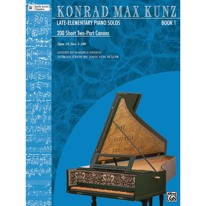 Kunz, Konrad Max - 200 Short 2-Part Canons, Op. 14, Bk 1 (Nos. 1-100)