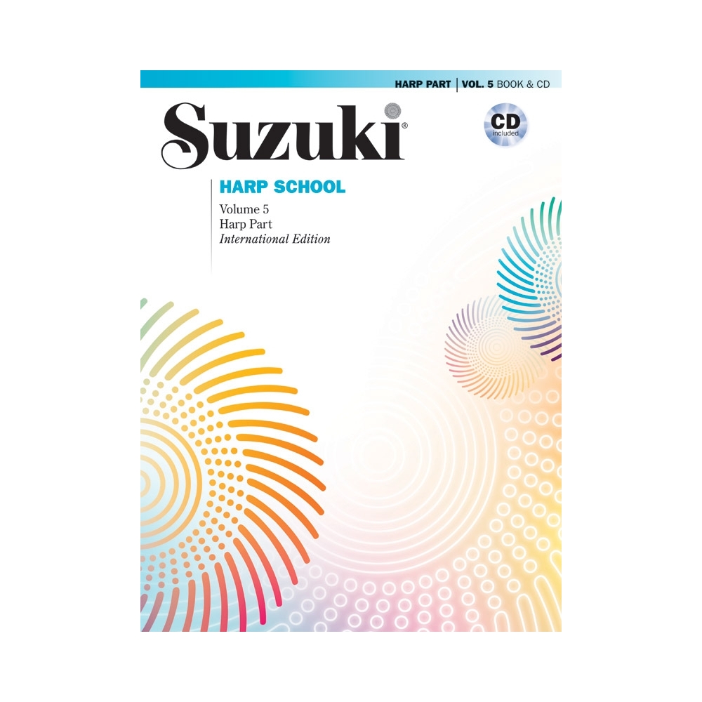 Suzuki Harp School Book & CD Volume 5