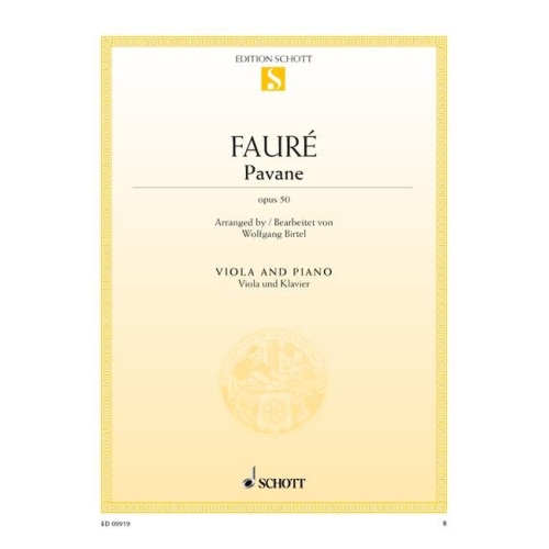 Fauré, Gabriel - Pavane op. 50 