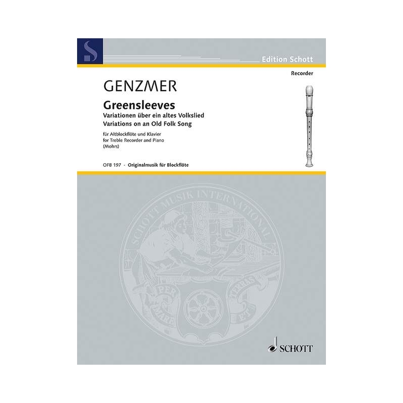 Genzmer, Harald - Greensleeves GeWV 261 