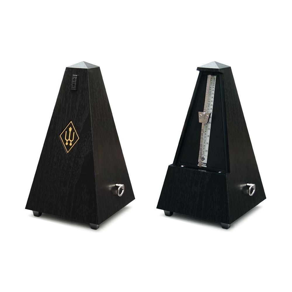 Wittner Metronome Plastic Black Wood Grain