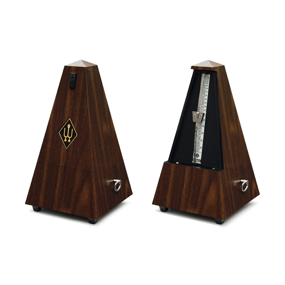 Wittner Metronome Plastic Walnut Grain