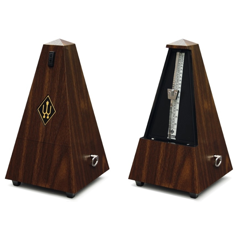 Wittner Metronome Plastic Walnut Grain