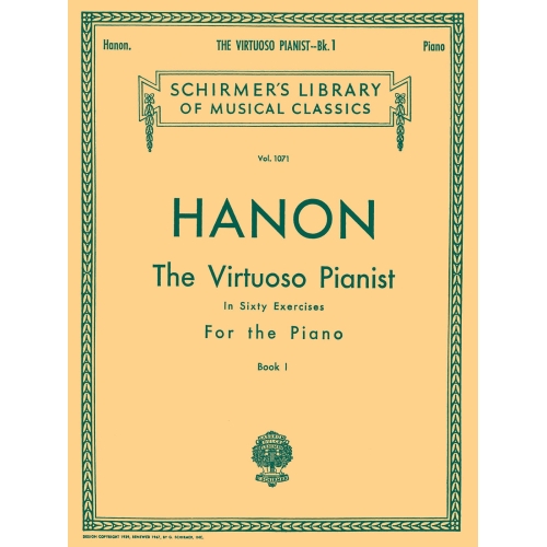 Hanon, Charles-Louis - Virtuoso Pianist in 60 Exercises - Book 1