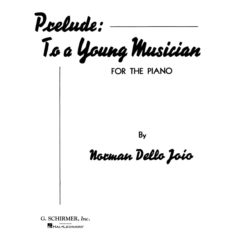 Joio, Norman Dello - Prelude to a Young Musician