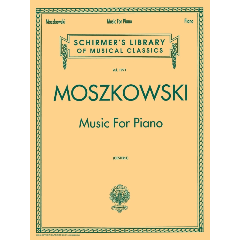 Moszkowski, Moritz - Music for Piano