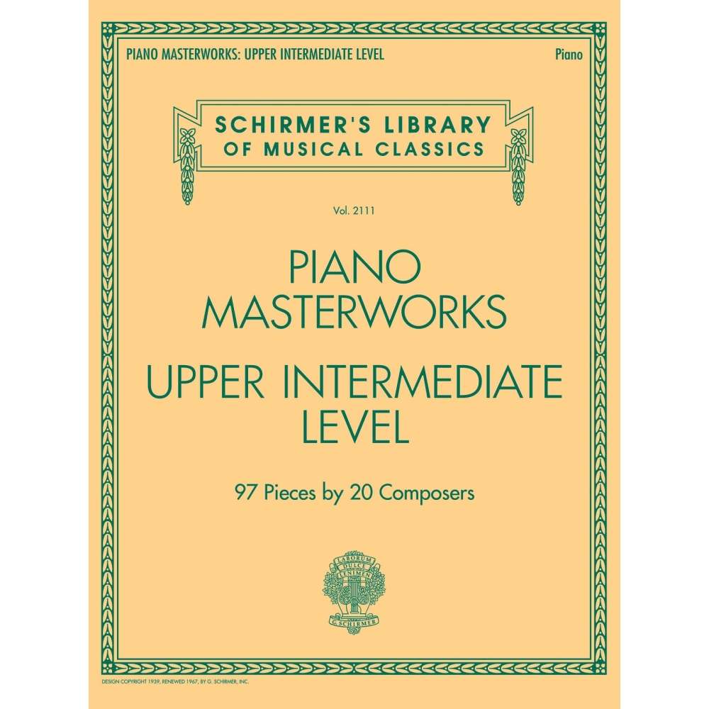 Piano Masterworks - Upper Intermediate Level