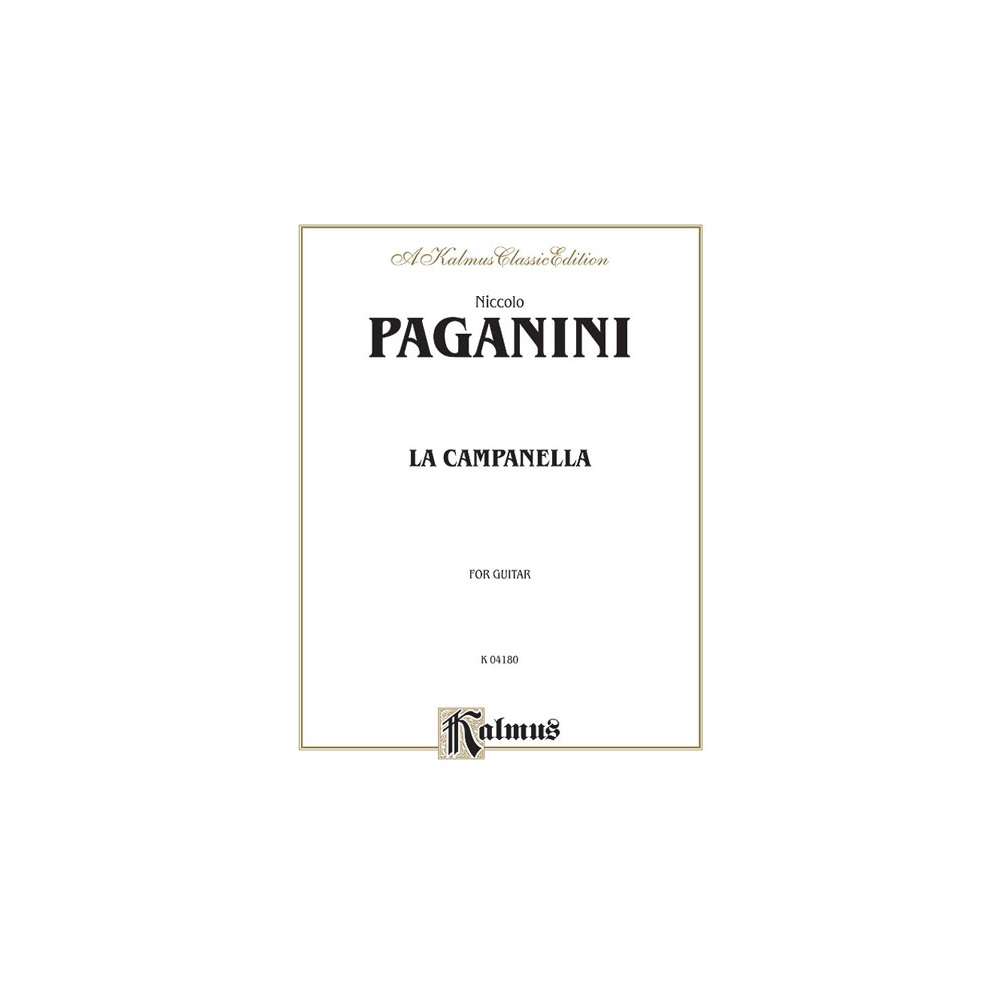 Paganini, Niccolò - La Campanella