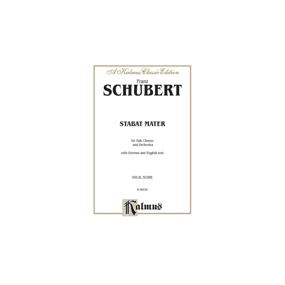 Schubert, Franz - Stabat Mater Klopstock