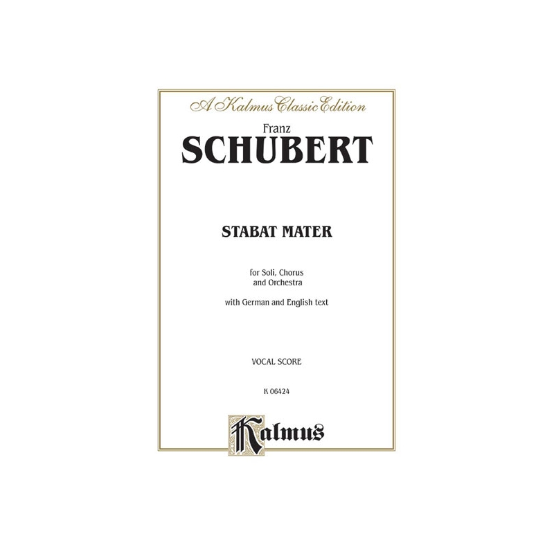 Schubert, Franz - Stabat Mater Klopstock