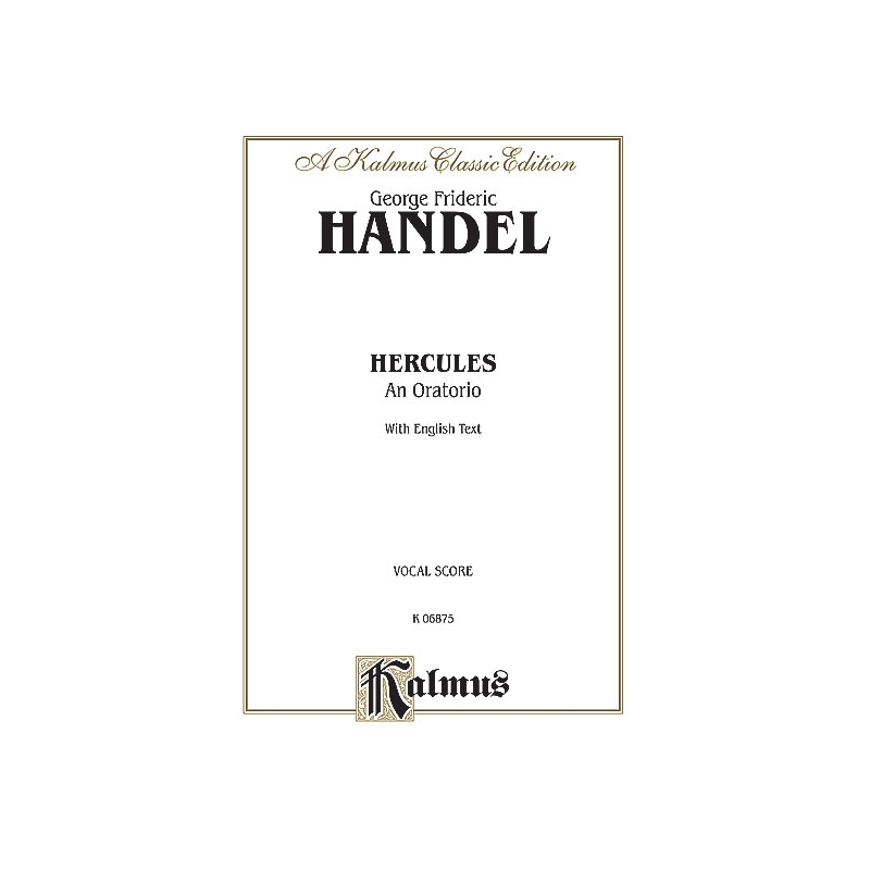 Händel, Georg Friedrich - Hercules 1745