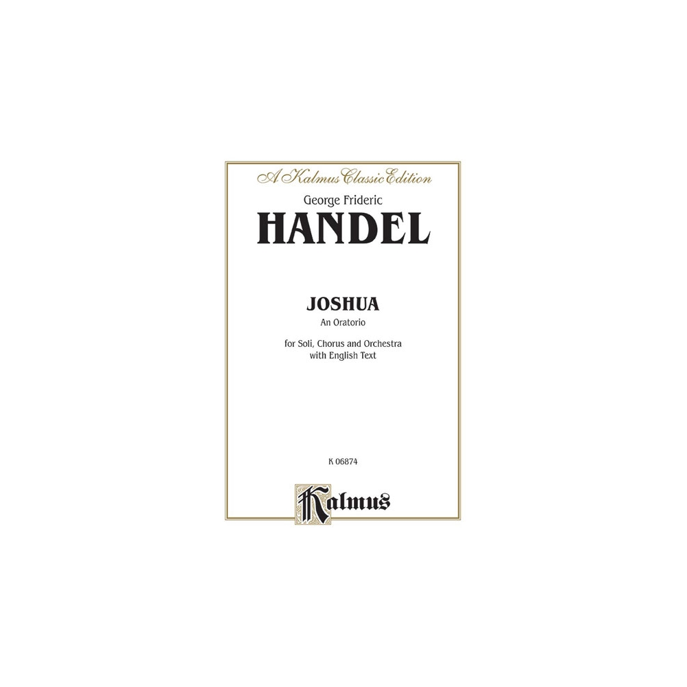 Händel, Georg Friedrich - Joshua 1748