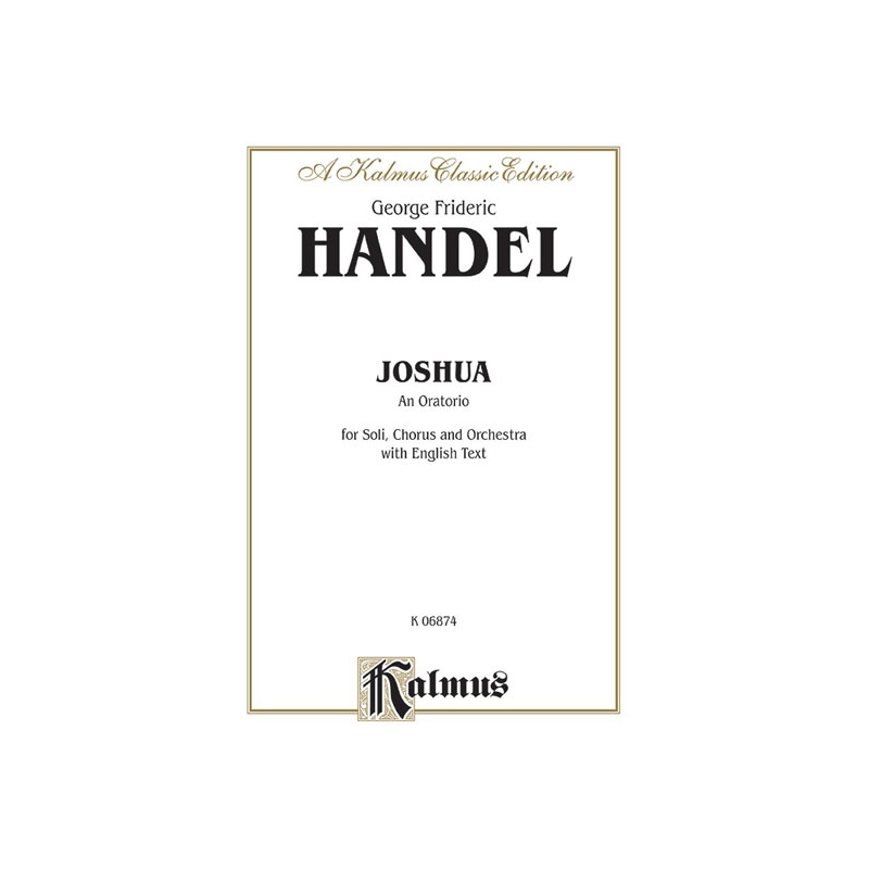 Händel, Georg Friedrich - Joshua 1748