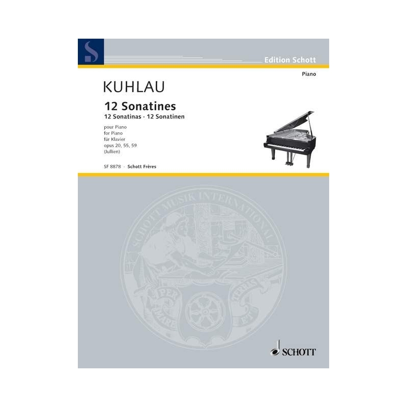 Kuhlau, Friedrich - 12 Sonatinas (op. 20, 55, 59)