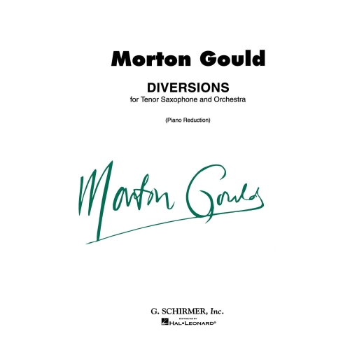Gould, Morton - Diversions for Tenor Saxophone and Piano