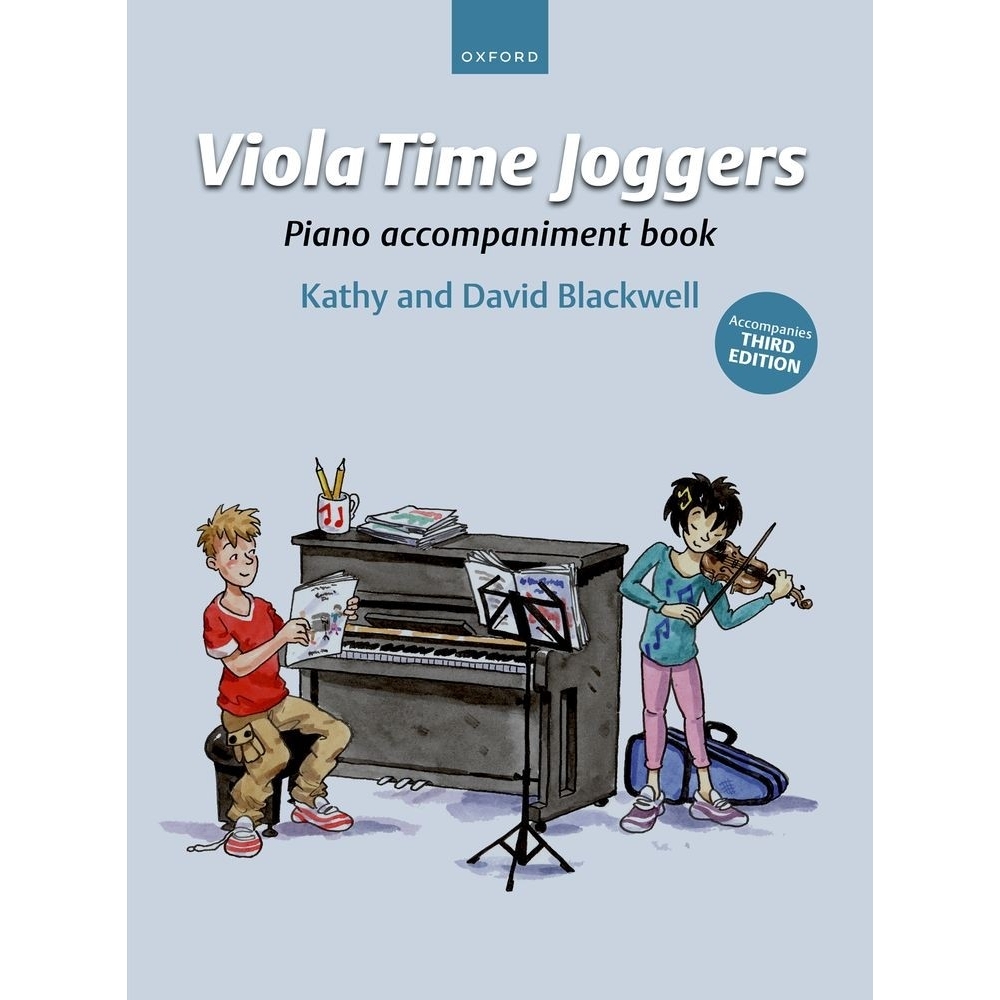 Viola Time Joggers Piano Accompaniment Book (for Third Edition)