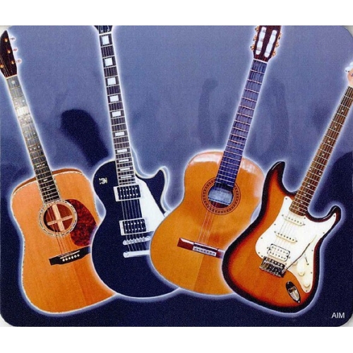 Mouse Mat: Guitar Design