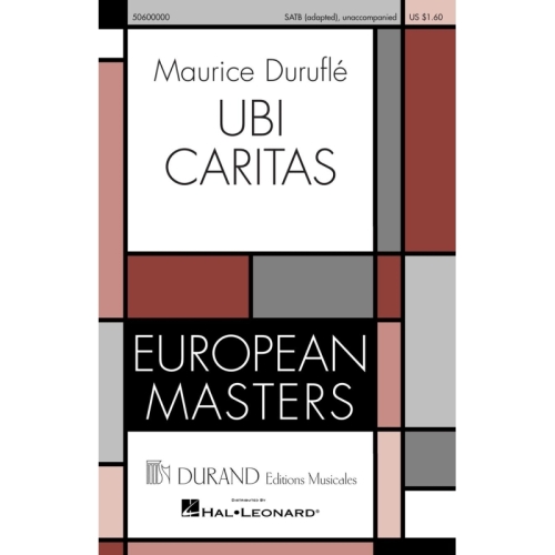 Duruflé, Maurice - Ubi Caritas