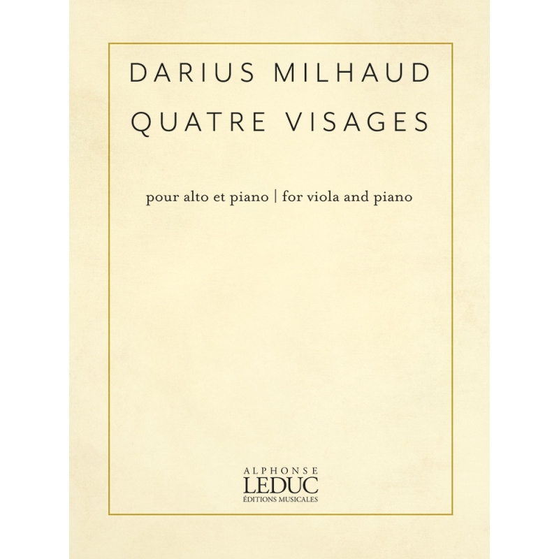 Milhaud, Darius - 4 Visages