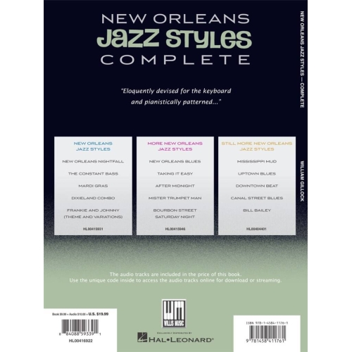 Gillock, William - New Orleans Jazz Styles - Complete