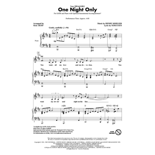 Krieger, Henry - One Night...