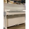 Yamaha P121 SH3 Silent Upright Piano in White Polyester