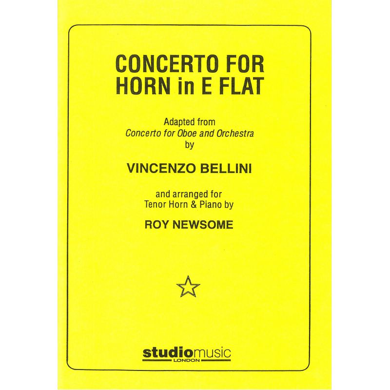 Bellini, Vincenzo - Concerto for Horn