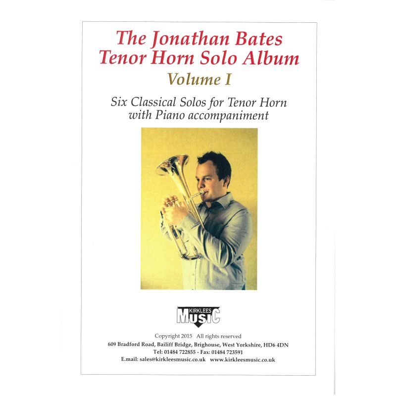 Bates, Jonathan - Tenor Horn Solo Album, Volume 1