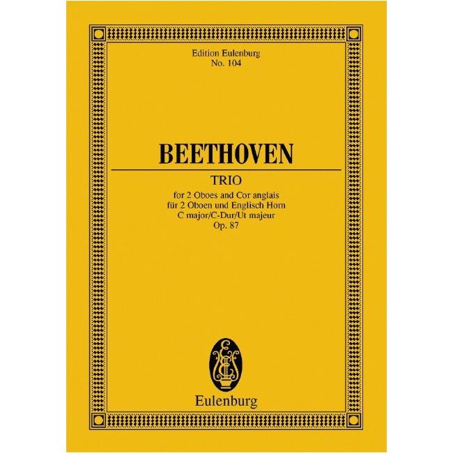 Beethoven, Ludwig van - Trio C major op. 87