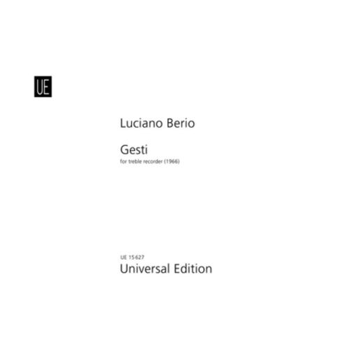Berio, Luciano - Gesti 