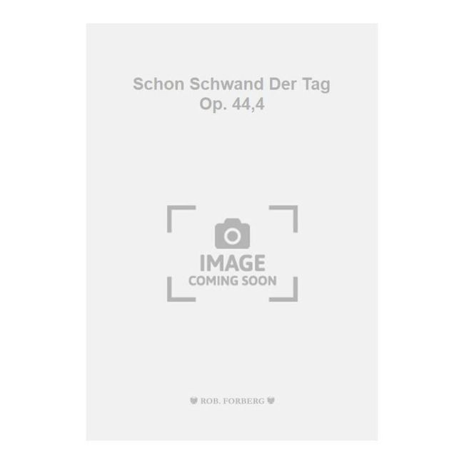 Arensky, Anton Stepanovich - Schon Schwand Der Tag Op. 44,4