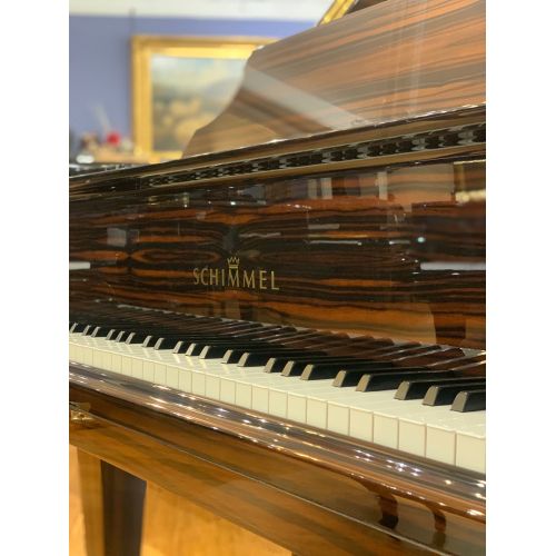 Pre-Owned Schimmel Konzert K189T in Macassar Ebony Casework