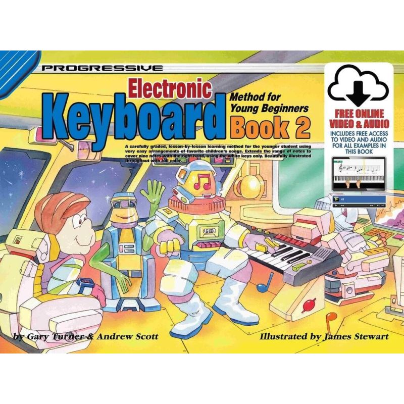 Progressive Electronic Keyboard Method For Young Beginners Book 2