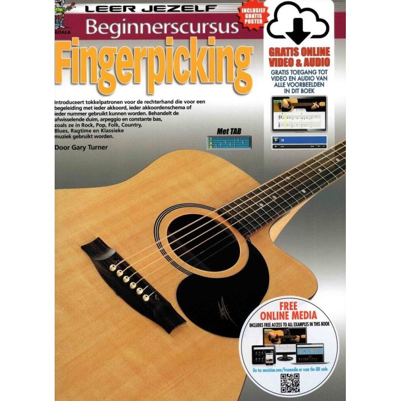 Beginnerscursus Fingerpicking Gitaar