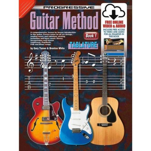 Progressive Guitar Method - Book 1 with TAB