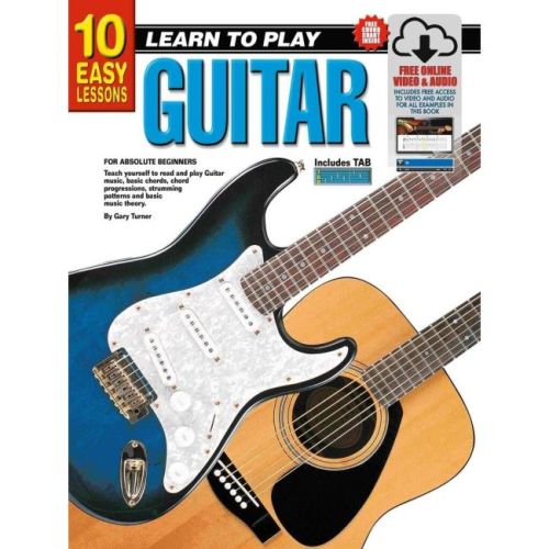 10 Easy Lessons - Learn To Play Guitar