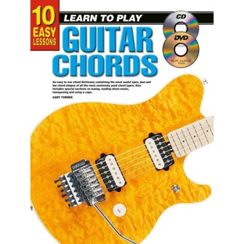 10 Easy Lessons - Learn To Play Guitar Chords