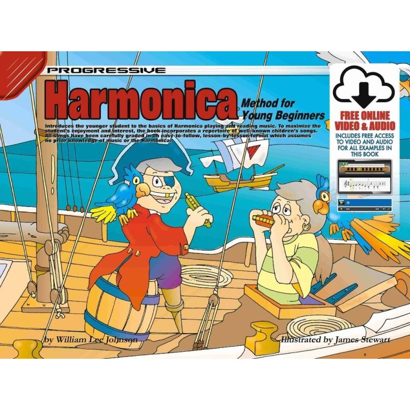 Progressive Harmonica Method for Young Beginners