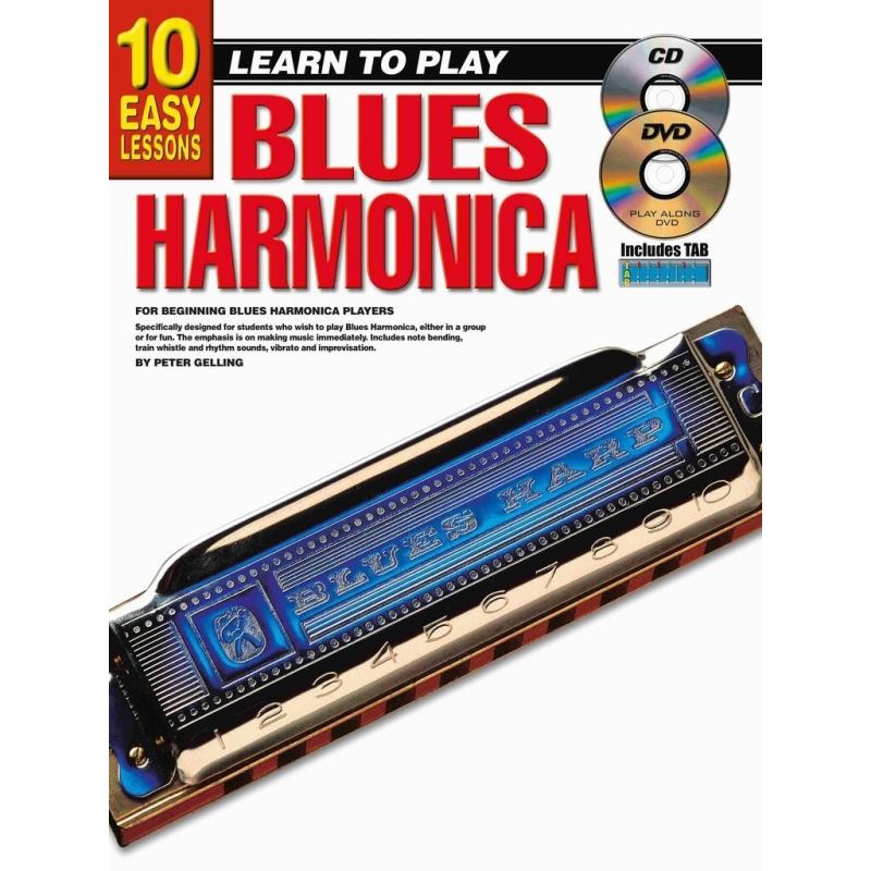 10 Easy Lessons - Learn To Play Blues Harmonica