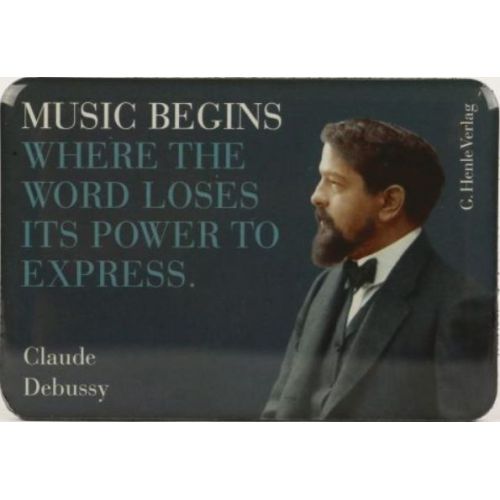 Decorative Magnet - Debussy