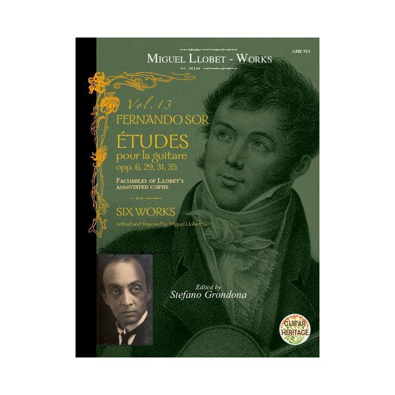 Fernando Sor: Études pour la guitare op. 6, 29, 31, 35 Vol. 13