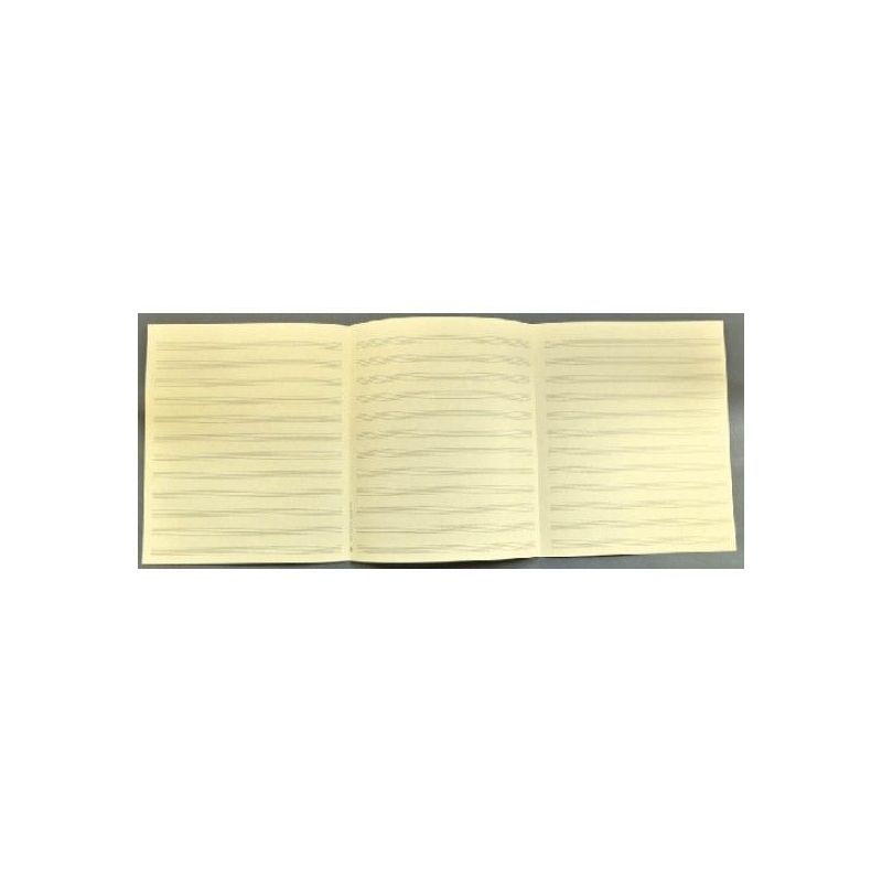 Music manuscript paper "Star Professional" 12 staves