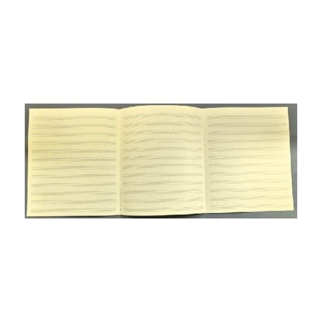 Music manuscript paper "Star Professional" 12 staves