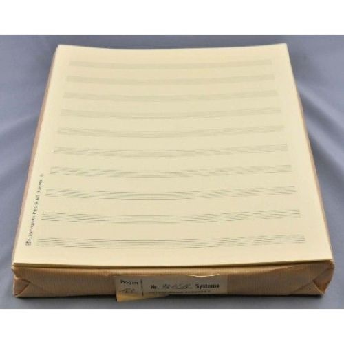 Music manuscript paper -...