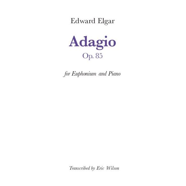 Elgar, Edward - Adagio Op. 85 for Euphonium & Piano