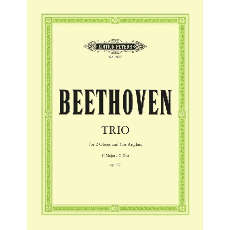 Beethoven, L.v - Trio in C Op.87