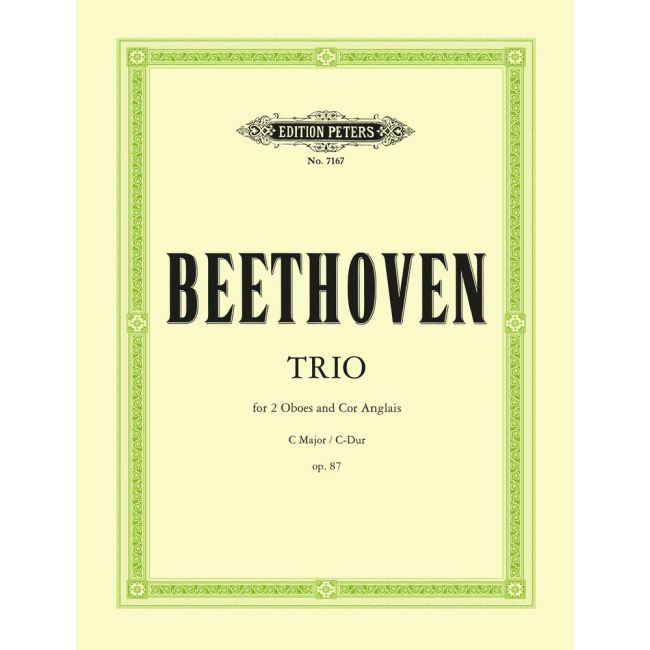 Beethoven, L.v - Trio in C Op.87