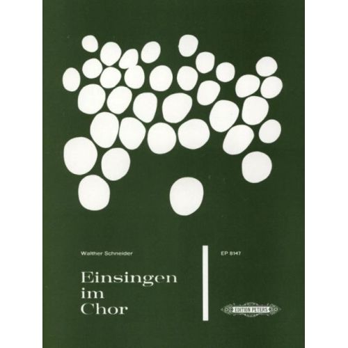 Schneider - Einsingen Im Chor
