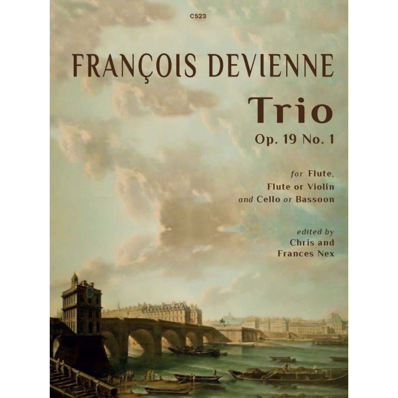 Devienne, Francois - Trio, Op. 19 No. 1 for two flutes and bassoon